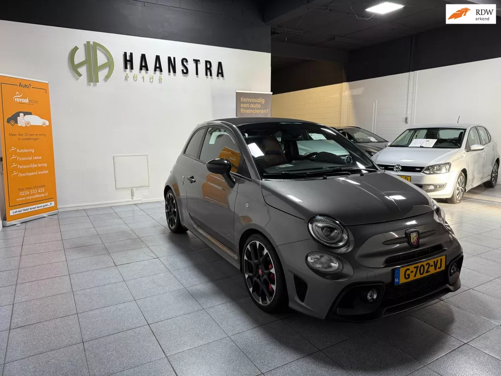 Fiat 500 C 1.4 T-Jet Abarth Competizione Cabriolet 180 PK. Navigatie.