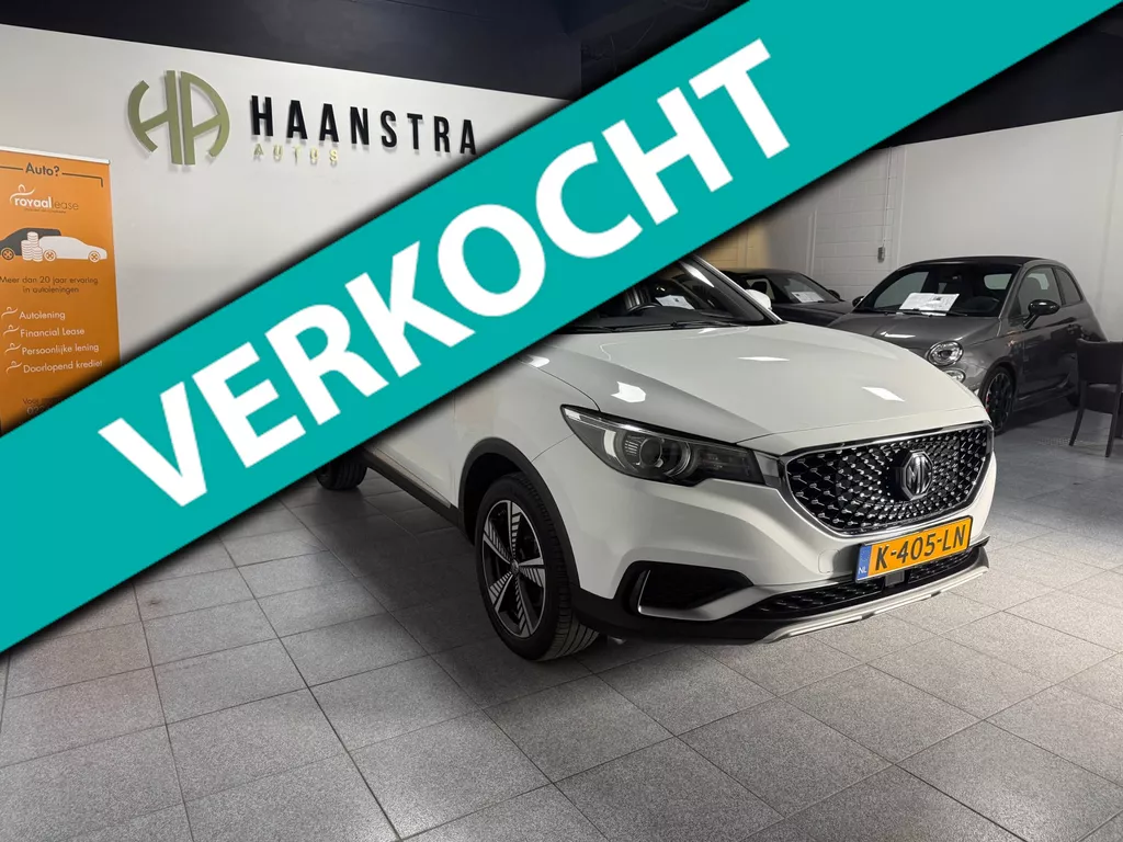 MG MG ZS EV Luxury 45 kWh Navi, Pano-dak, leder Int, 1e Eig, NL Auto! NAP