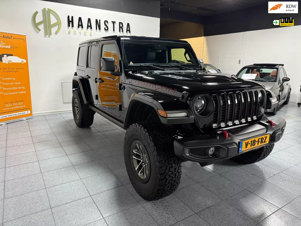 Jeep Wrangler 2.0T Rubicon Grijs kenteken 1e Eig Trekhaak Nieuw Staat! NL Auto!