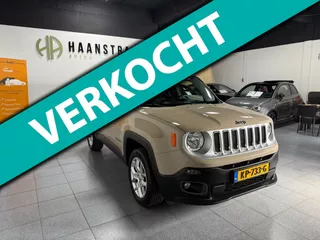 Jeep Renegade 1.4 MultiAir Limited AWD 170PK Leder Dub-Open dak.