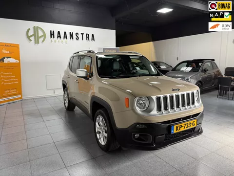 Jeep Renegade 1.4 MultiAir Limited AWD 170PK Leder Dub-Open dak.